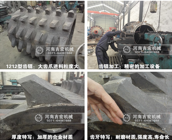 對輥齒式破碎機(jī)齒輥圖