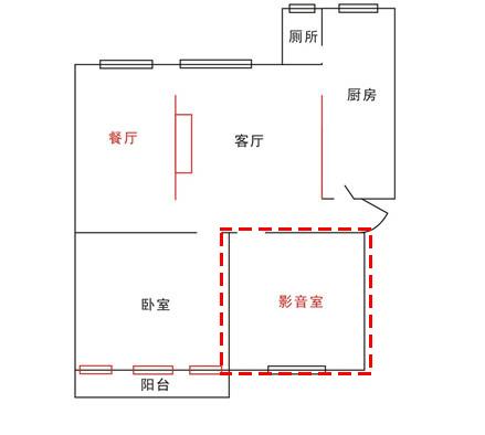 小戶型影音室裝修設(shè)計效果圖