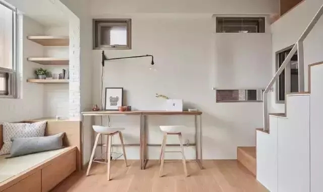 簡約的原木loft交換空間設計 清新又舒適！