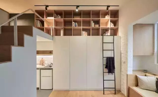 簡約的原木loft交換空間設計 清新又舒適！