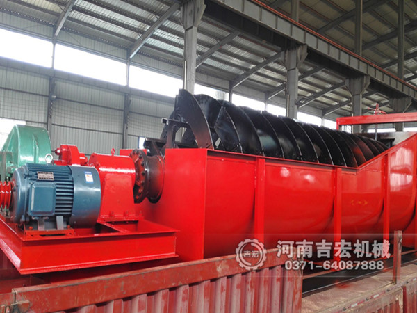 螺旋洗石機、移動輸送機發(fā)往東北